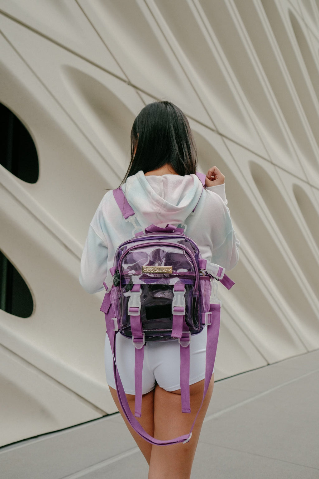 Clear Purple TBG-12 Mini Backpack - FINAL SALE (No Return OR exchange)
