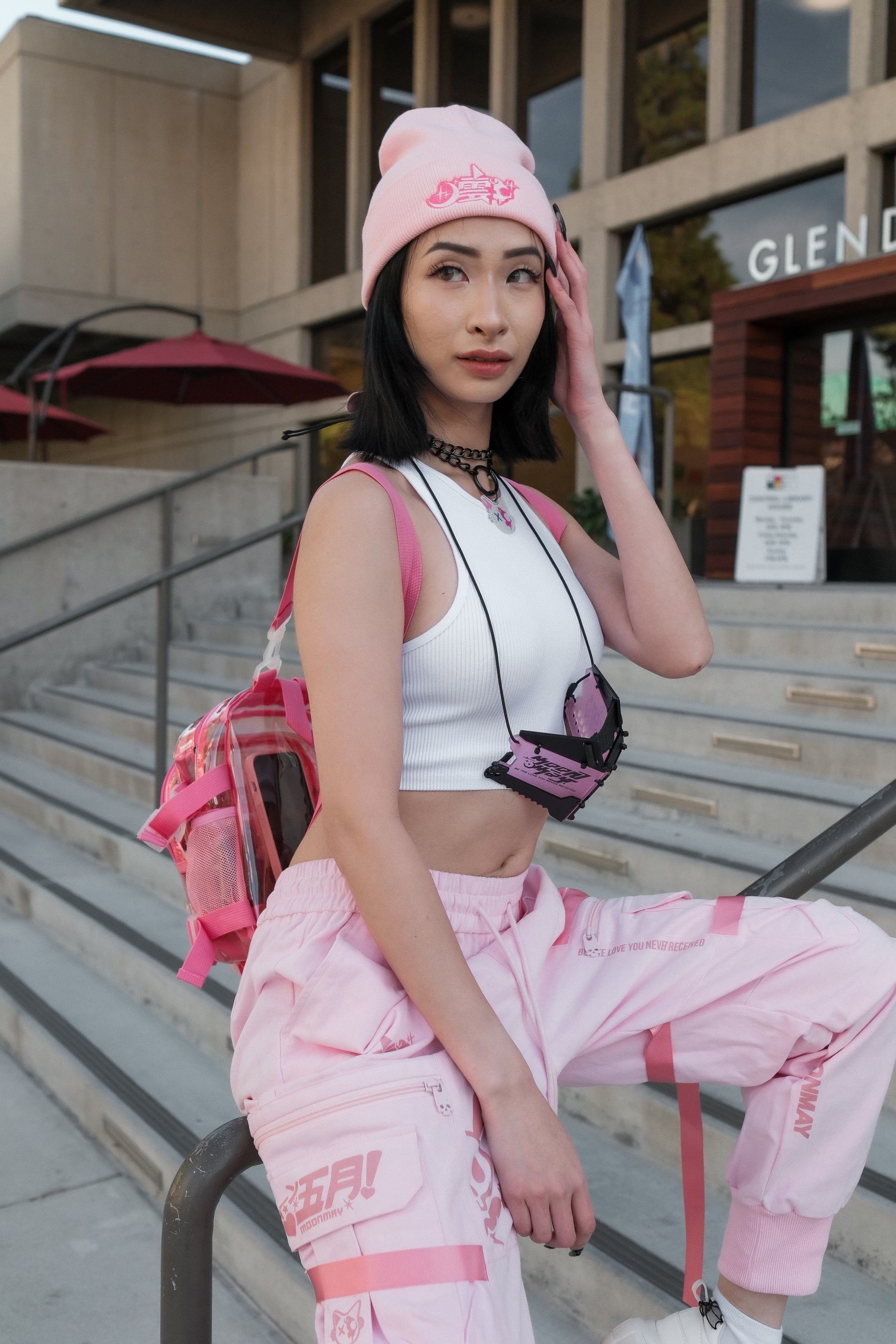 Pink SW-02 Mask Cover