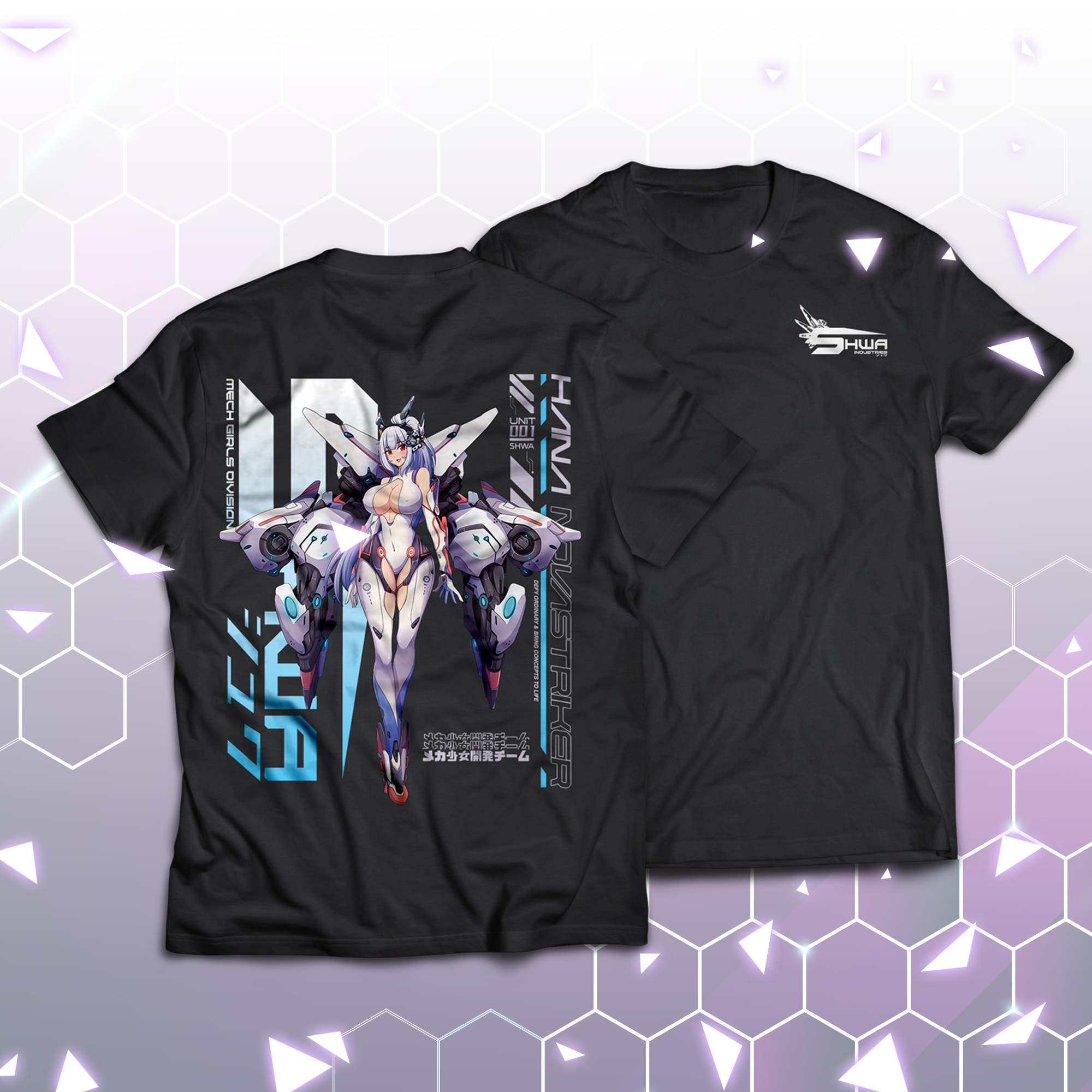 [SHWA] HNS-01 Hana Novastriker Series Black Shirt