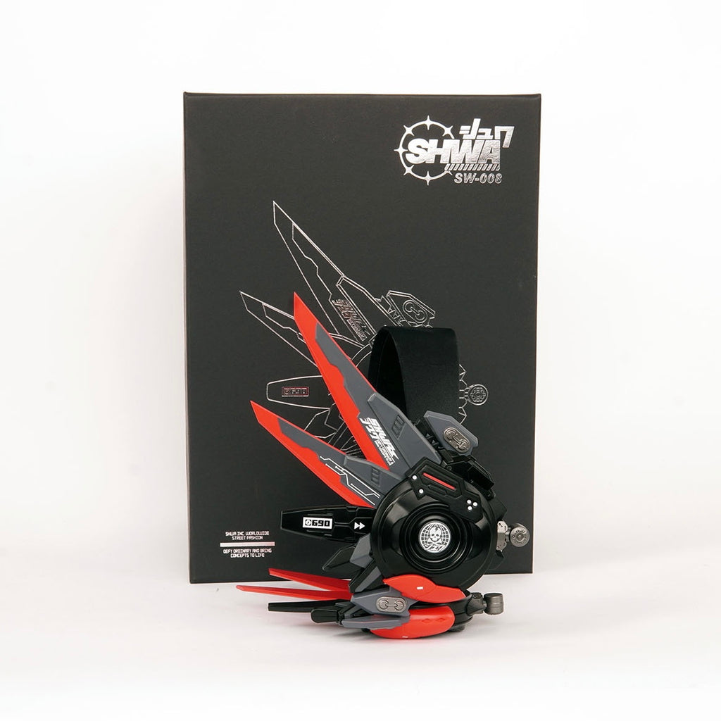 [SHWA] SW-13 Techwear Style Cyber Ear Covers with Headband Cosplay Prop Accessories