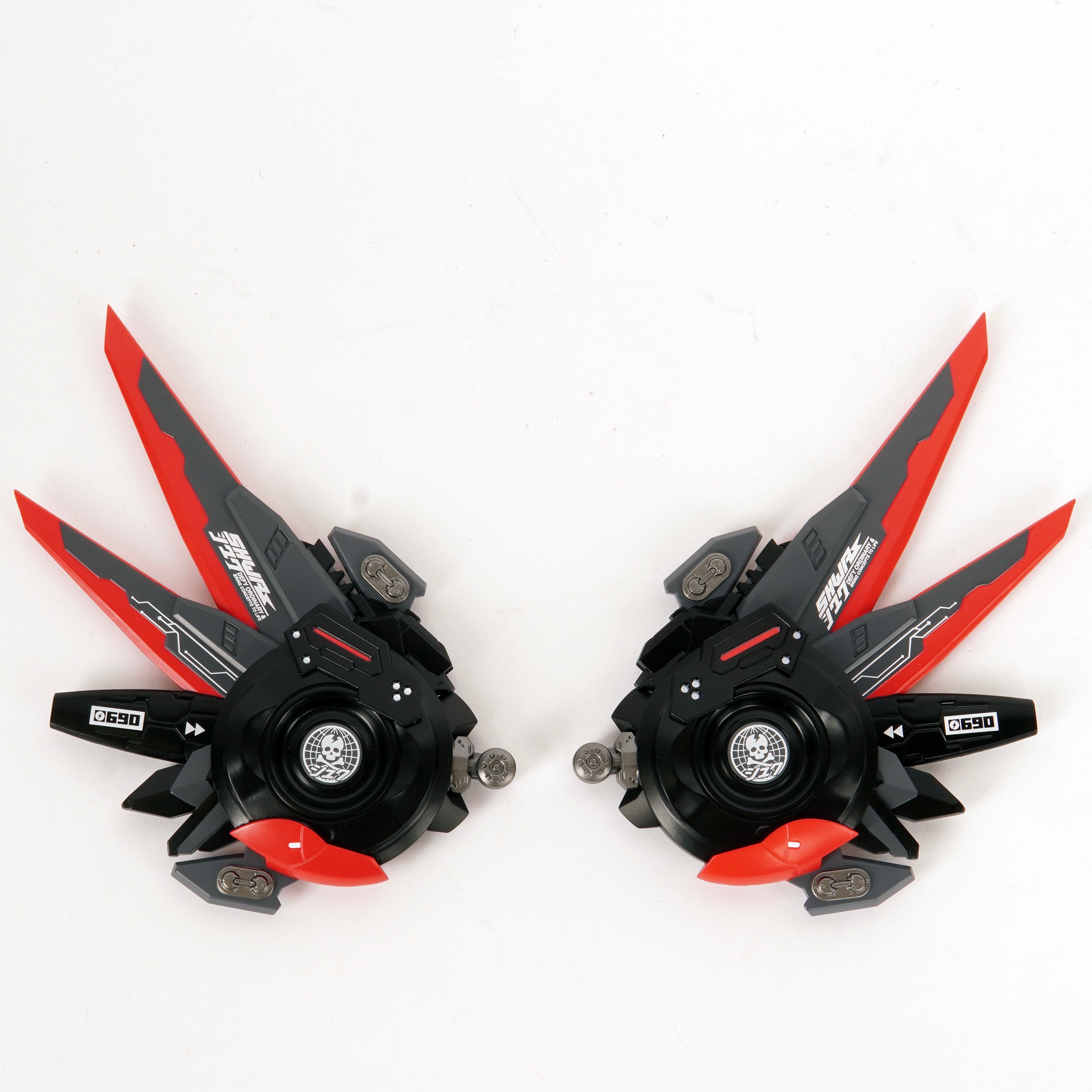 [SHWA] SW-13 Techwear Style Cyber Ear Covers without Headband Cosplay Prop Accessories