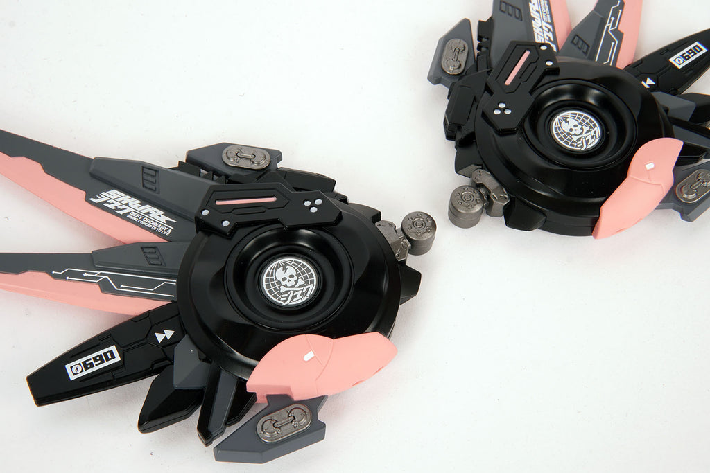 [SHWA] SW-13 Techwear Style Cyber Ear Covers without Headband Cosplay Prop Accessories