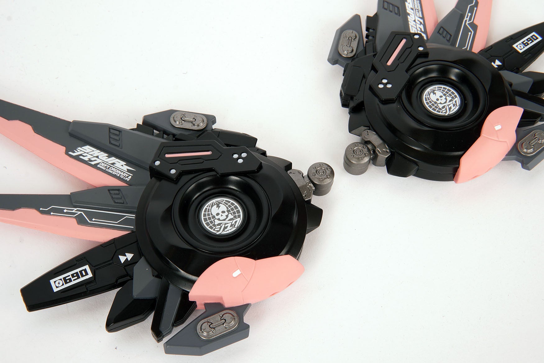 [SHWA] SW-13 Techwear Style Cyber Ear Covers without Headband Cosplay Prop Accessories