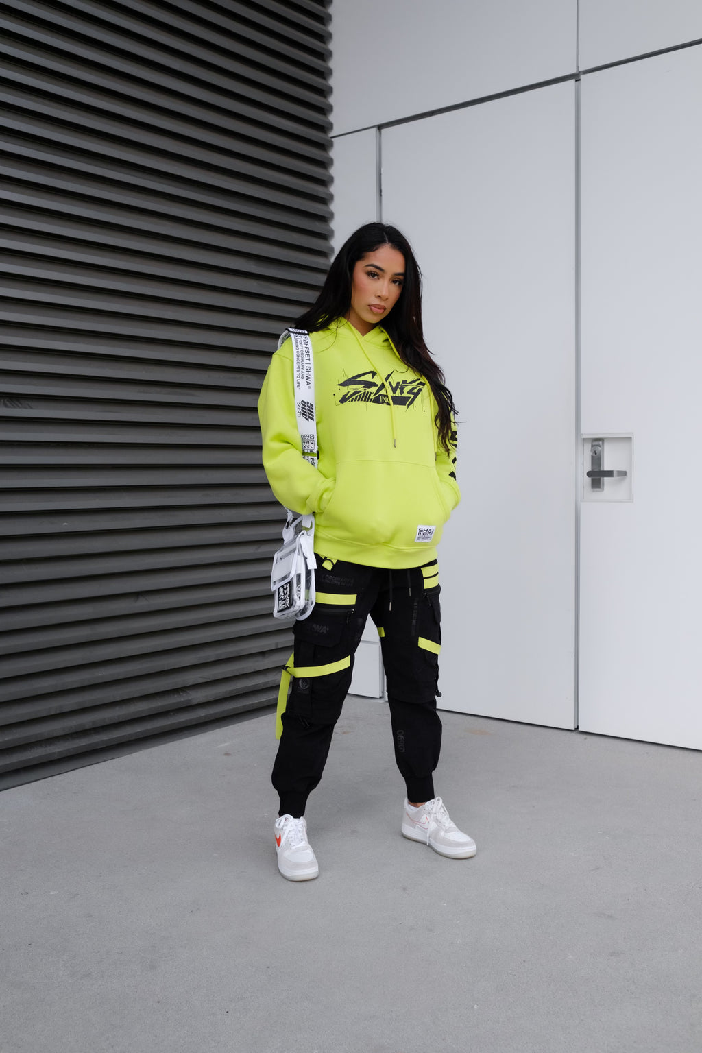 [SHWA] TP-03 Techwear Style Neon Speed Jogger - FINAL SALE (No return or exchange)
