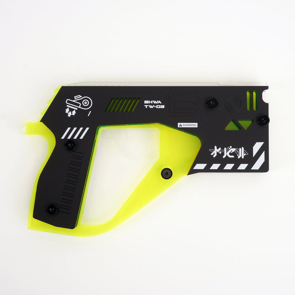 [SHWA] TW-03 Techwear Style Small Acrylic Rubber Band Launcher Prop