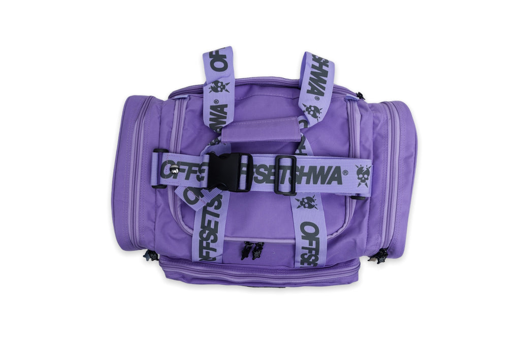 [SHWA] TBG-16 Techwear Style Team Duffle Bag for Gym and Travel - Lavender (Bag & Strap ONLY)