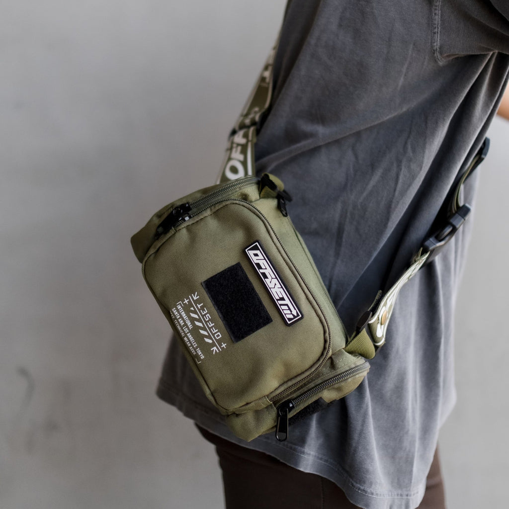 [SHWA] TBG-15 Techwear Style SHWA Green Micro Duffle Bag