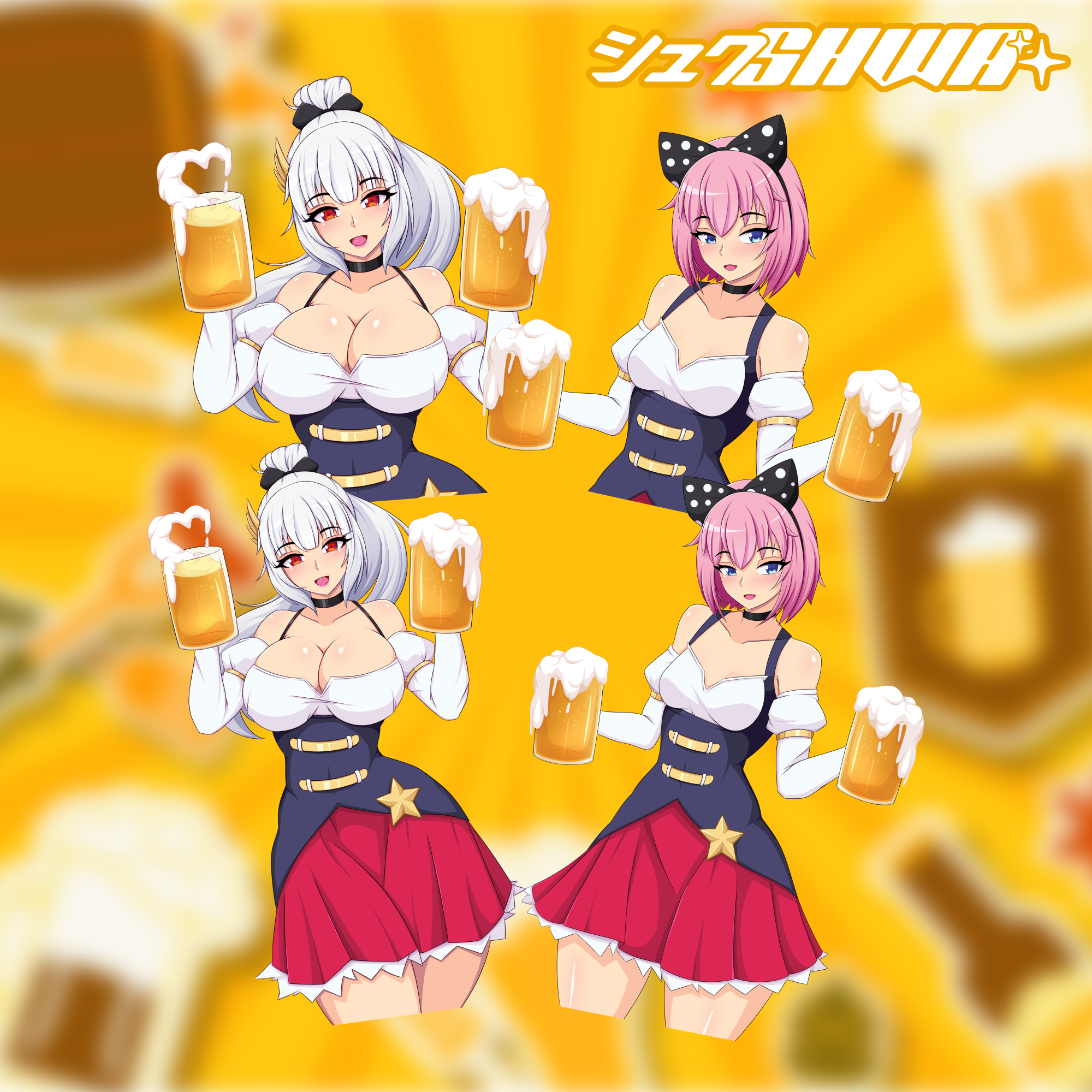 [SHWA] Beermaid Sticker