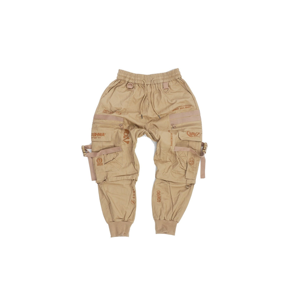 [SHWA] TP-03 Techwear Style Khaki Speed Jogger - FINAL SALE (No return or exchange)