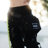 [SHWA] TBG-01 Techwear Style Black Leg Bag