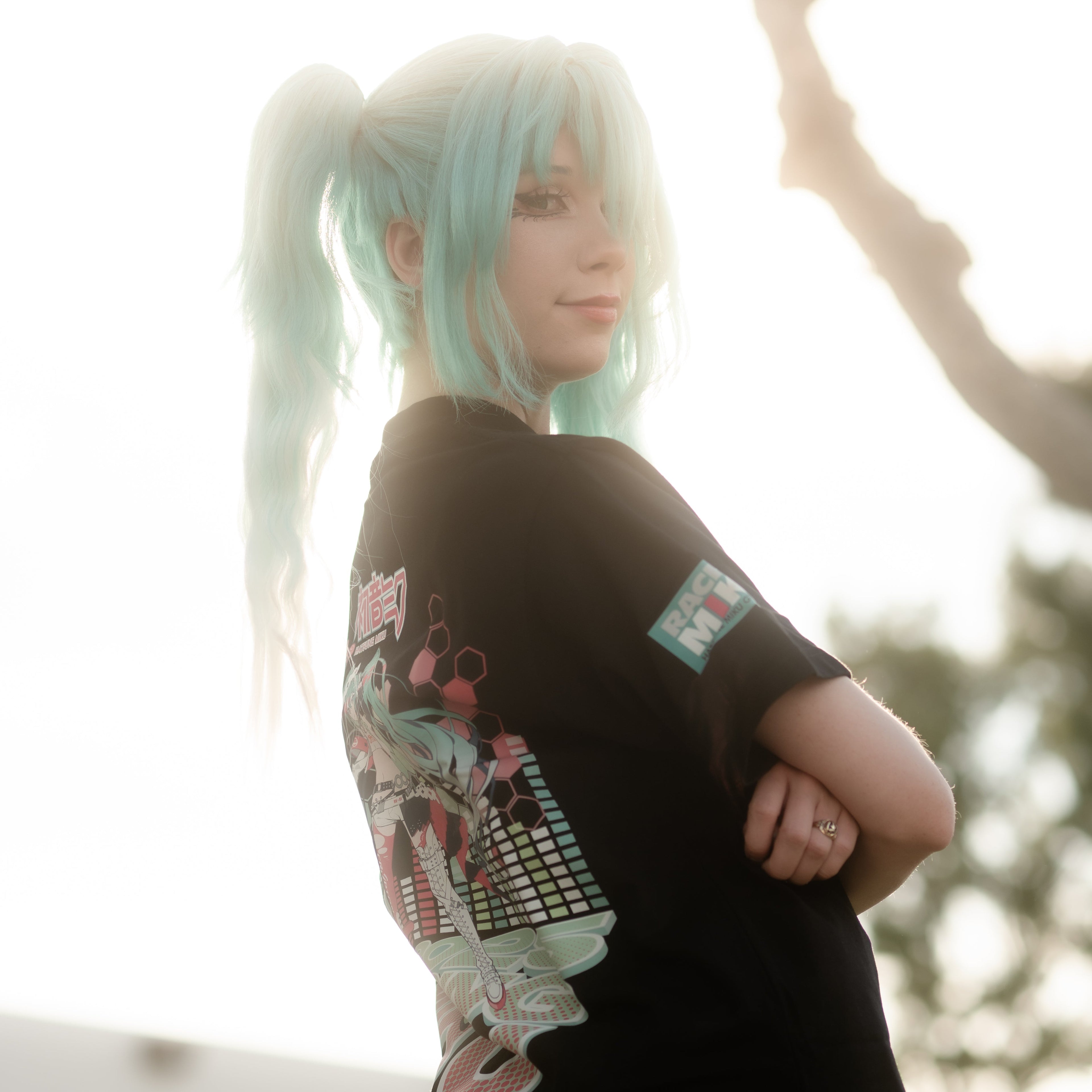 [GSR] 2025 GSR NEON MIKU SHIRT