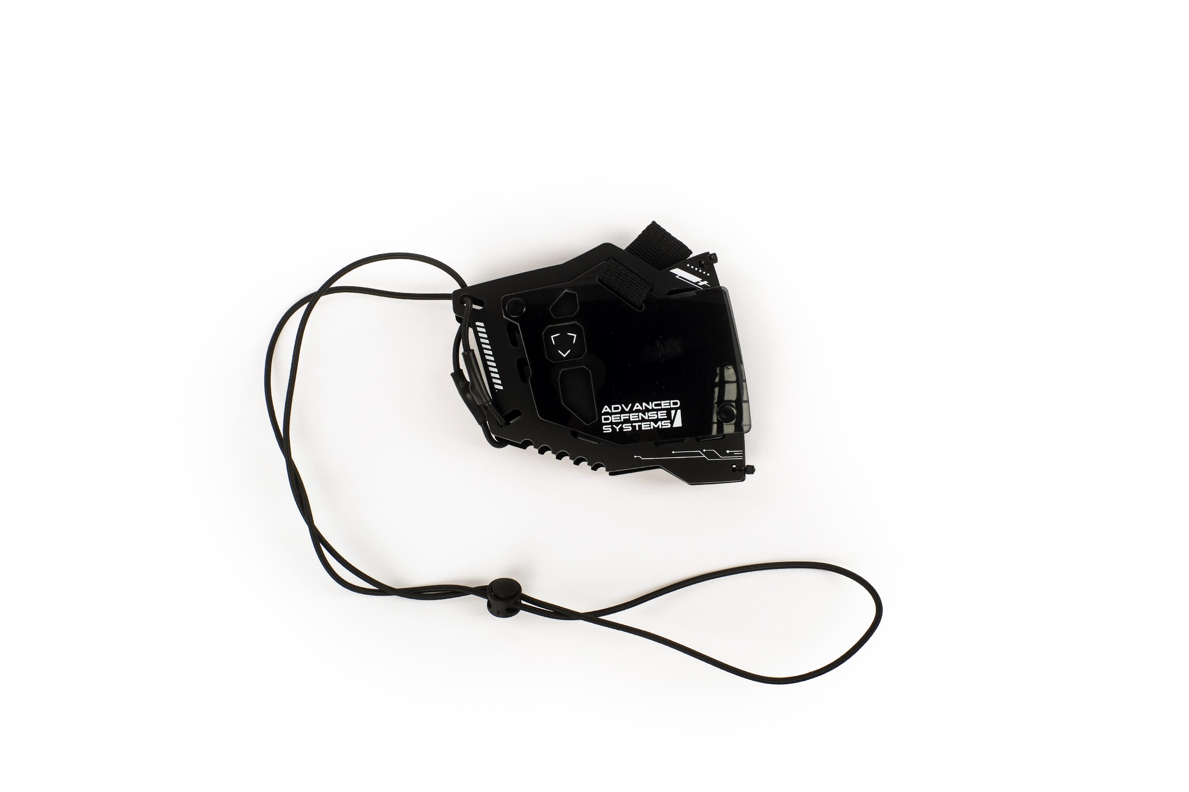[SHWA] SW-10 Techwear Style Mask Cover - Smoked Black