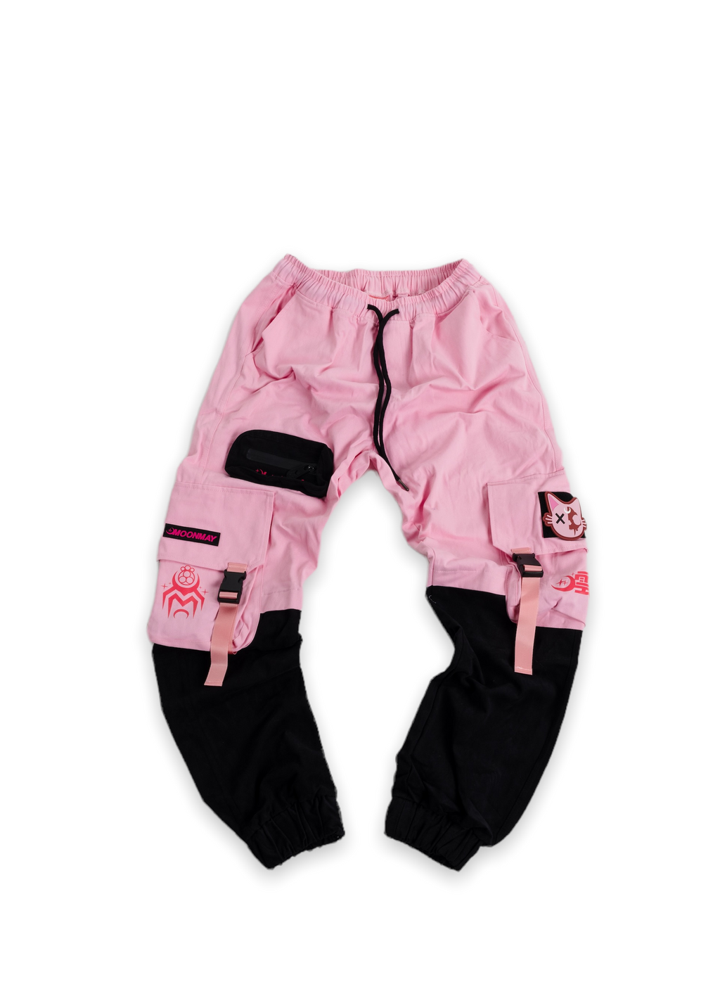 Pink Block Jogger - FINAL SALE (No Return OR exchange)