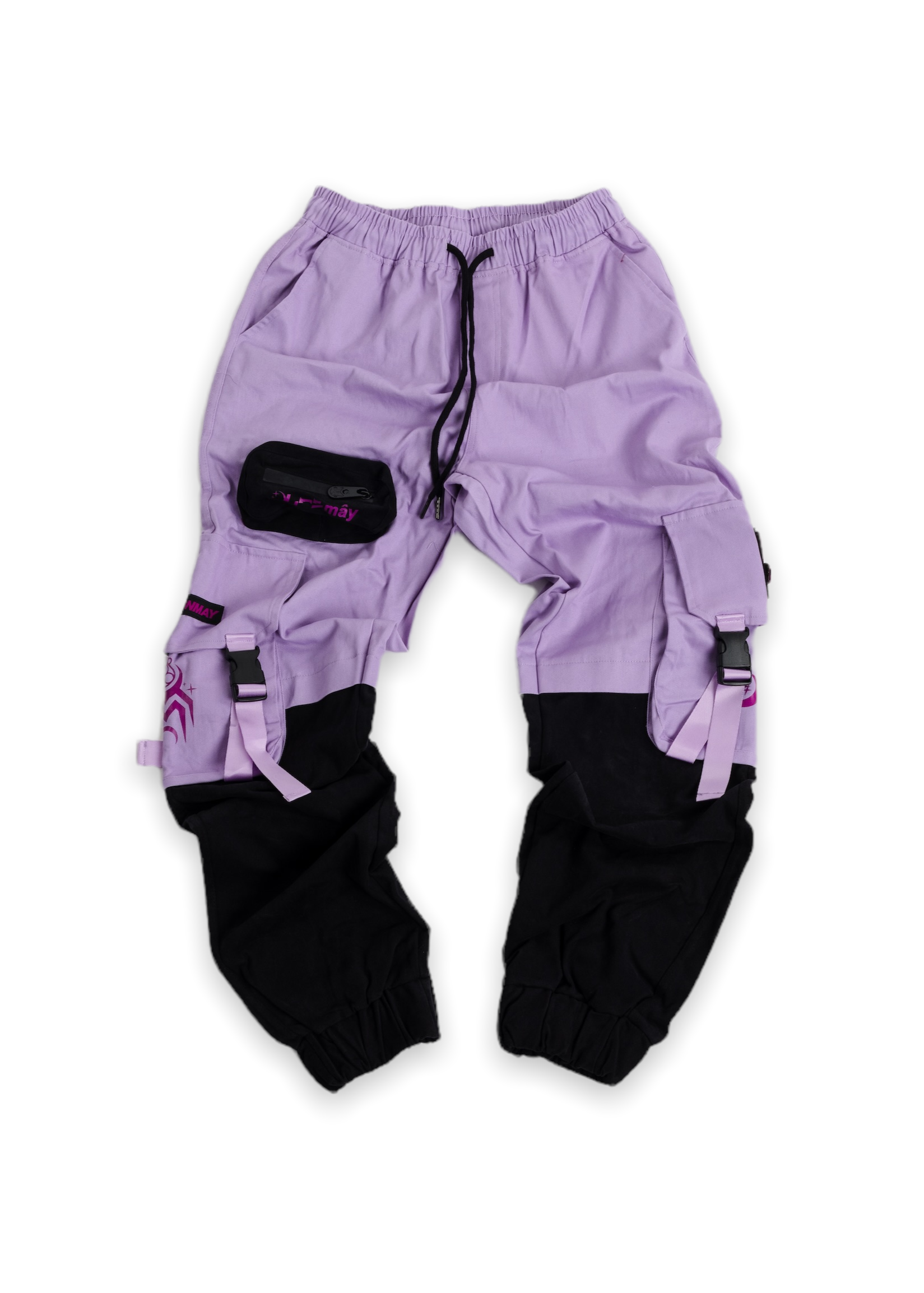 Lavender Block Jogger - FINAL SALE (No Return OR exchange)