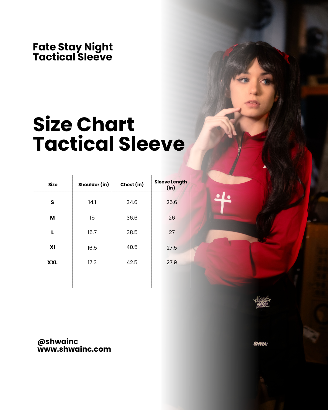 Fate Stay Night: Tactical Sleeve Rin Set