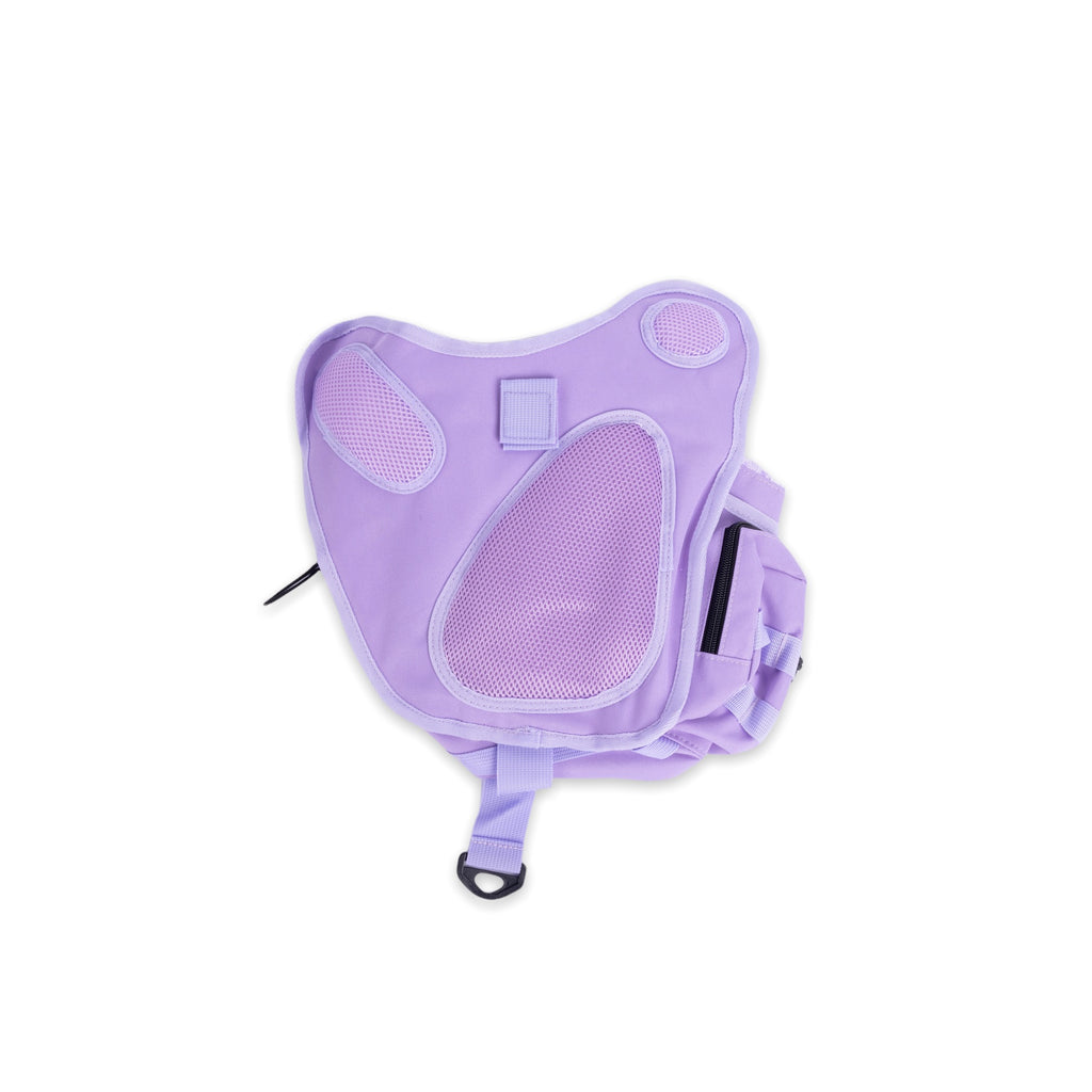 [SHWA] TBG-09 Techwear Style Tactical Side Bag - Lavender Boba Bag with Removable Strap (Bag & Strap ONLY)