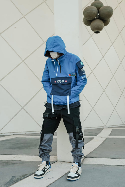[SHWA] TP-01 Techwear Style Grey Block Jogger [FINAL SALE]