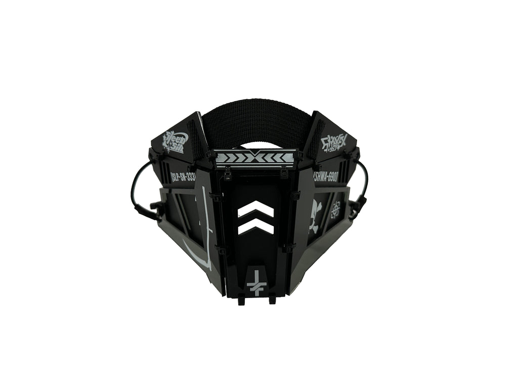[SHWA] SW-07 Techwear Style Sleep Sin Collab Handmade Acrylic Mask Cover