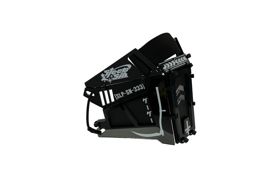 [SHWA] SW-07 Techwear Style Sleep Sin Collab Handmade Acrylic Mask Cover