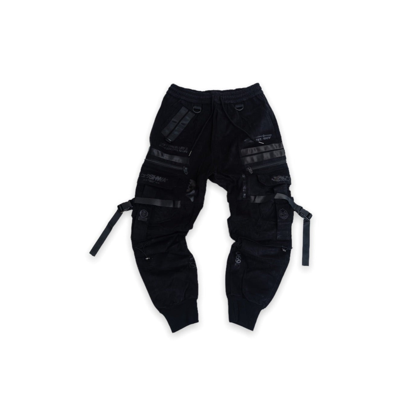 [SHWA] TP-03 Techwear Style Black Speed Jogger
