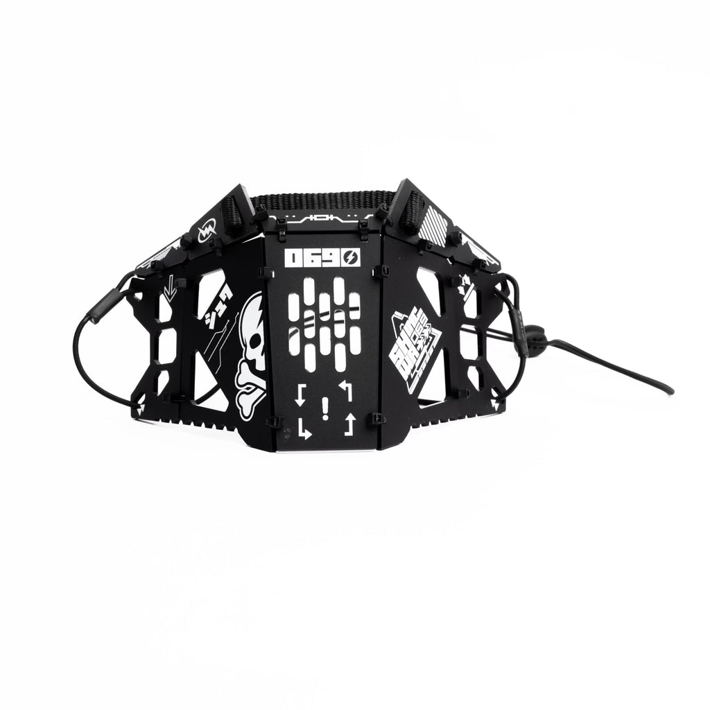 [SHWA] SW-04 Techwear Style Black Mask Cover