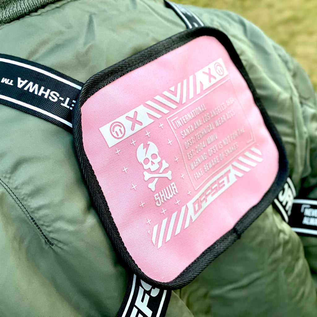[SHWA] TBG-11 Techwear Style Ita-Chest Bag - Pink (Bag & Strap ONLY)