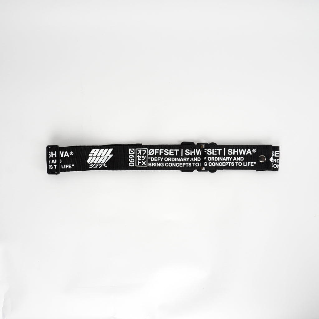 [SHWA] TBG-01 Techwear Style Clear Black Leg Bag (Bag & Strap ONLY)