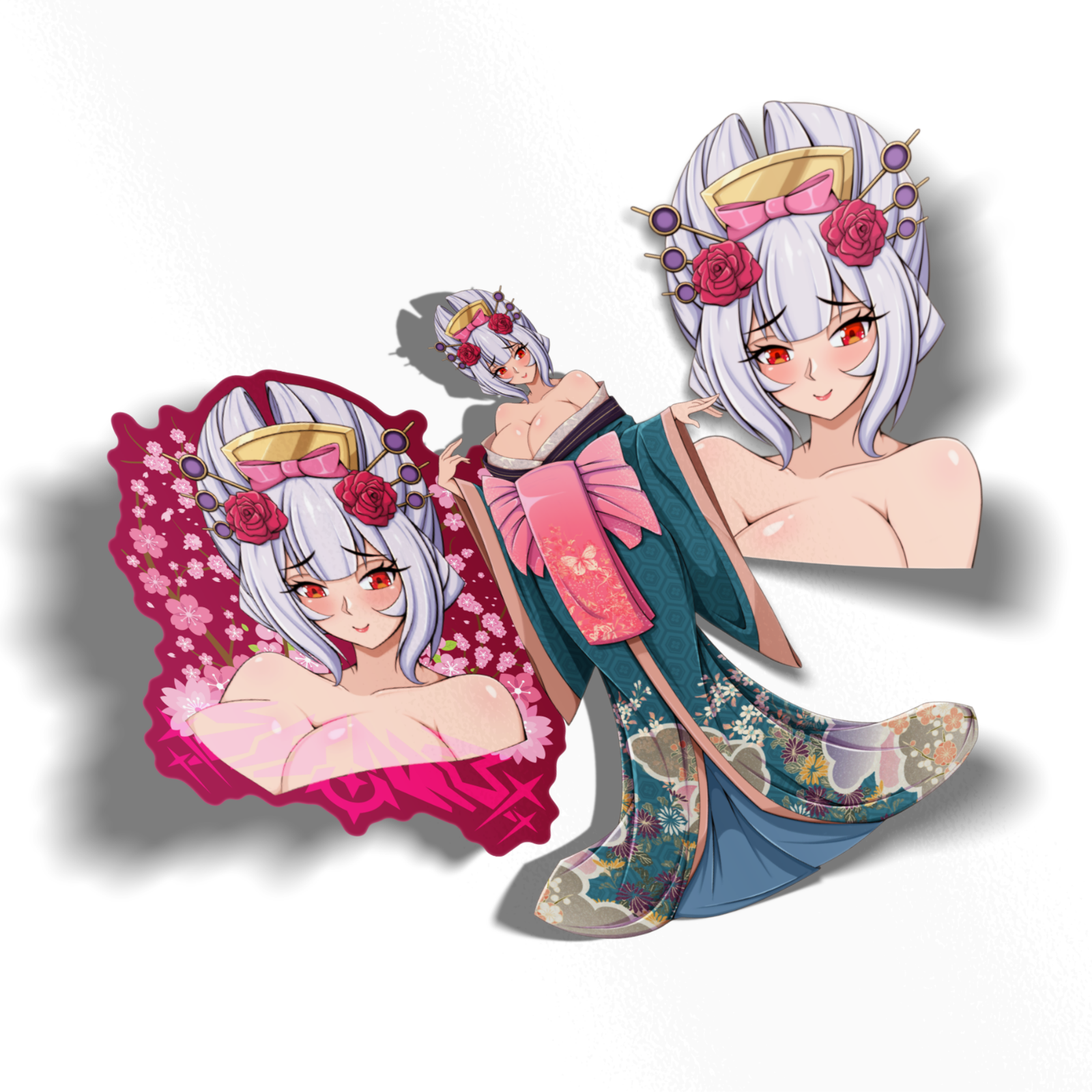 [SHWA] Hana Oiran Sticker