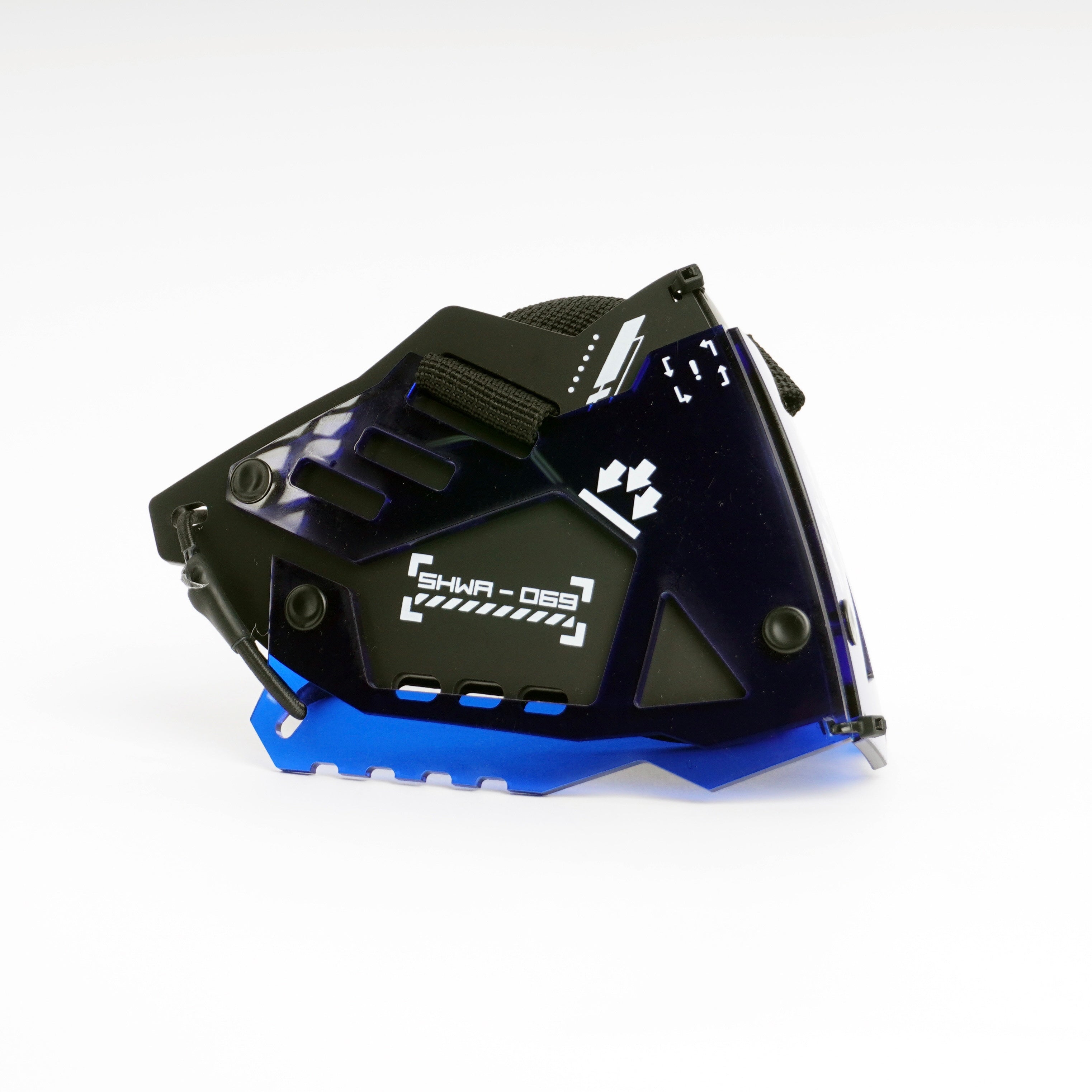 [SHWA] SW-01 Techwear Style QOZE Collab Mask Cover - Royal Blue