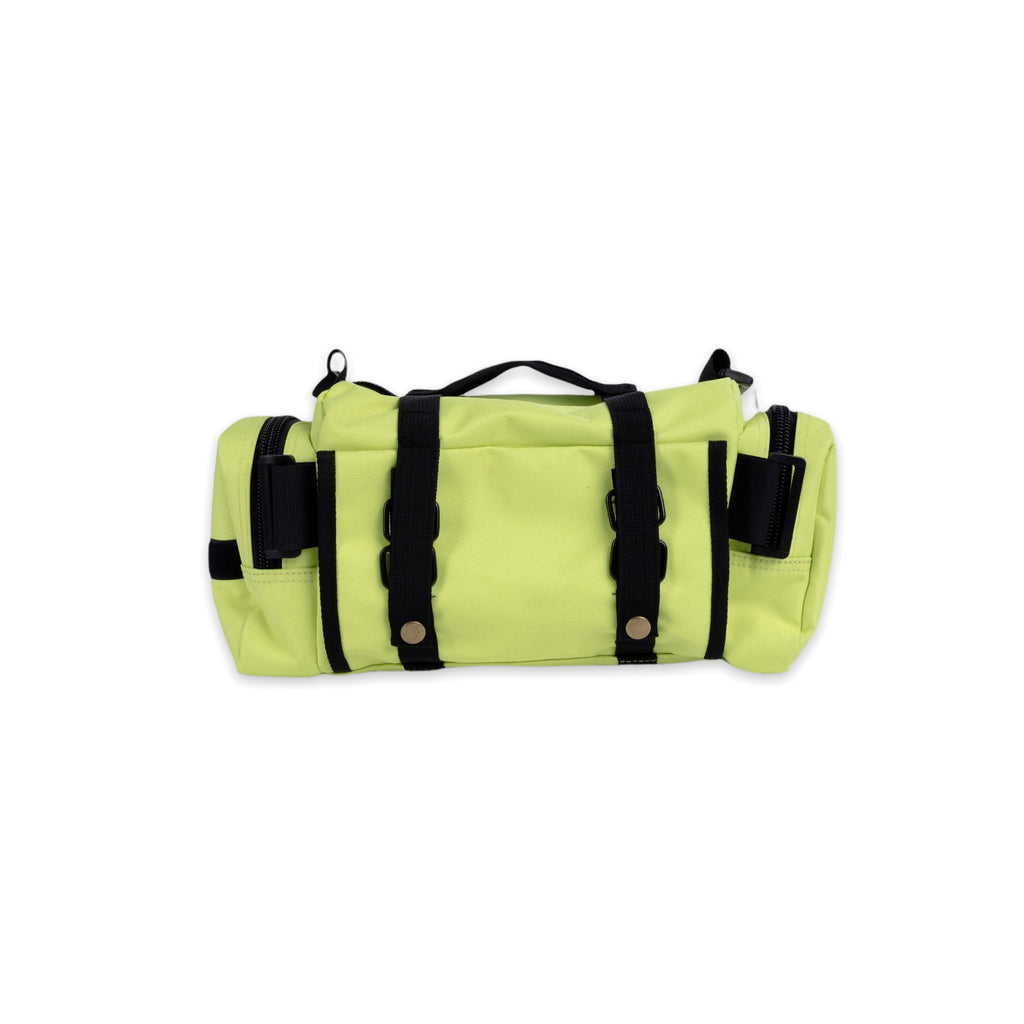 [SHWA] TBG-05 Techwear Style Neon Yellow Mini Duffle Bag