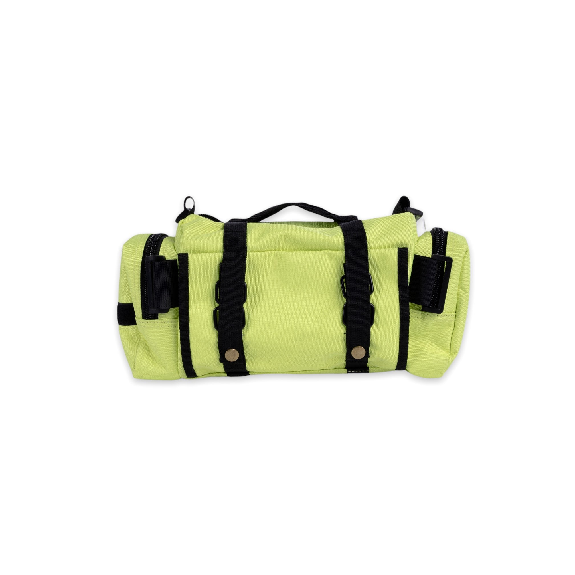 [SHWA] TBG-05 Techwear Style Neon Yellow Mini Duffle Bag