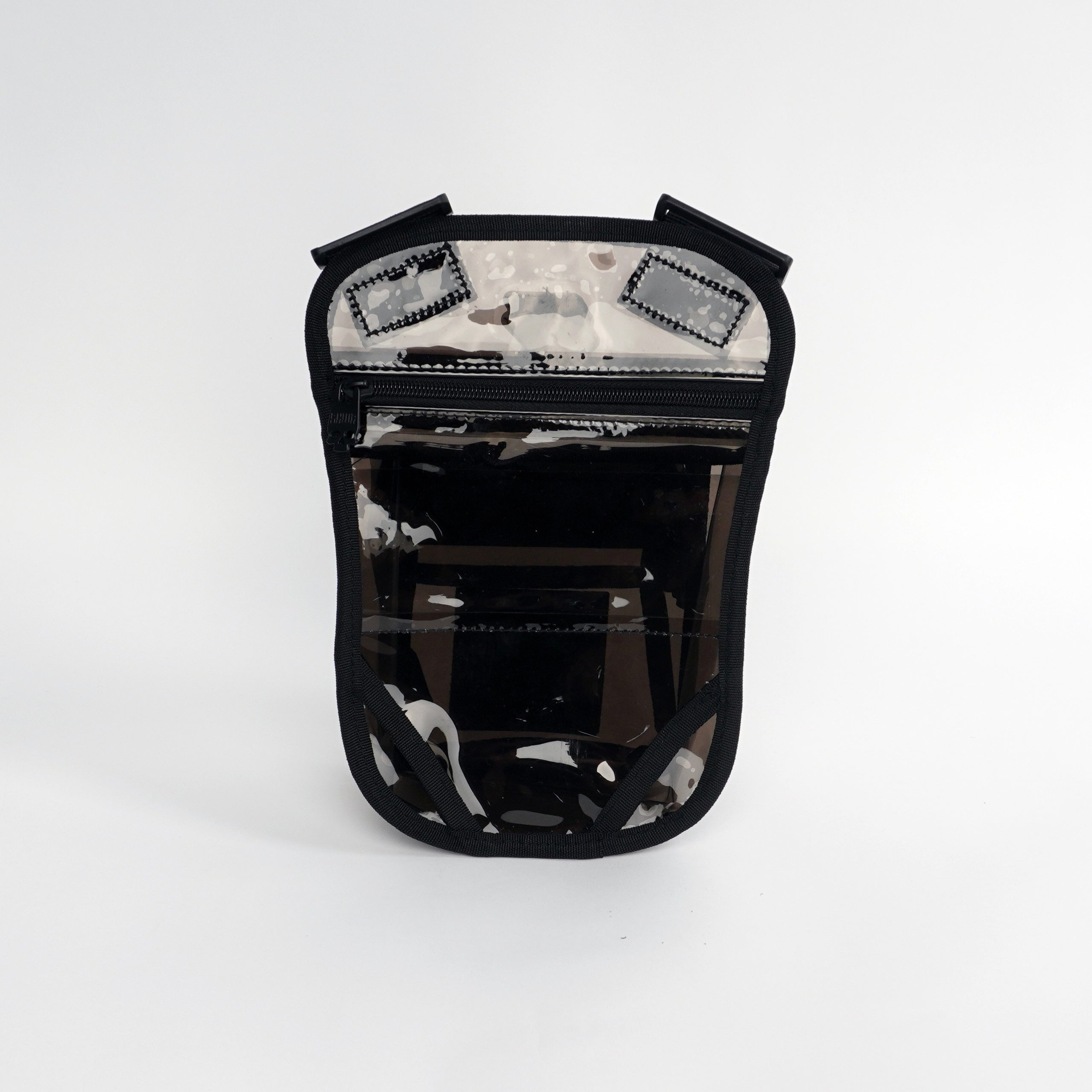 [SHWA] TBG-01 Techwear Style Clear Black Leg Bag (Bag & Strap ONLY)