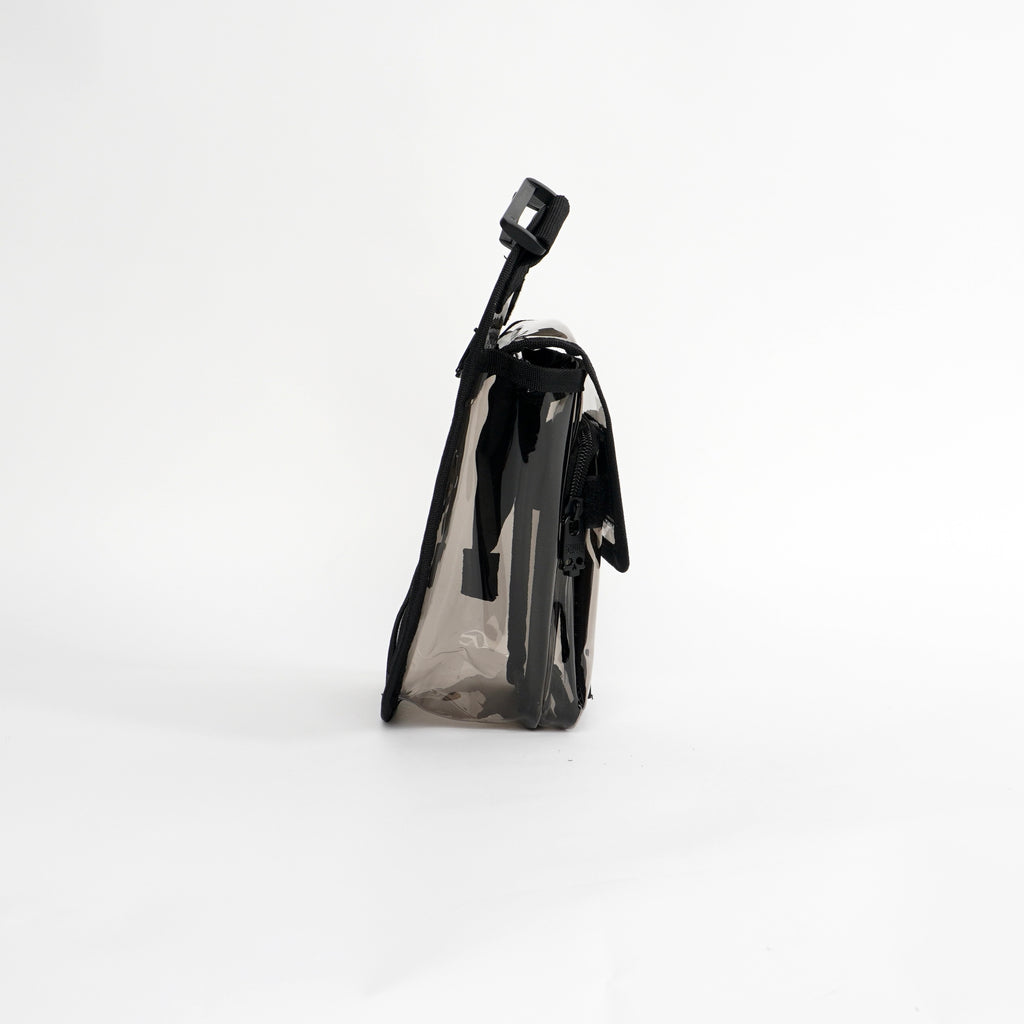 [SHWA] TBG-01 Techwear Style Clear Black Leg Bag (Bag & Strap ONLY)