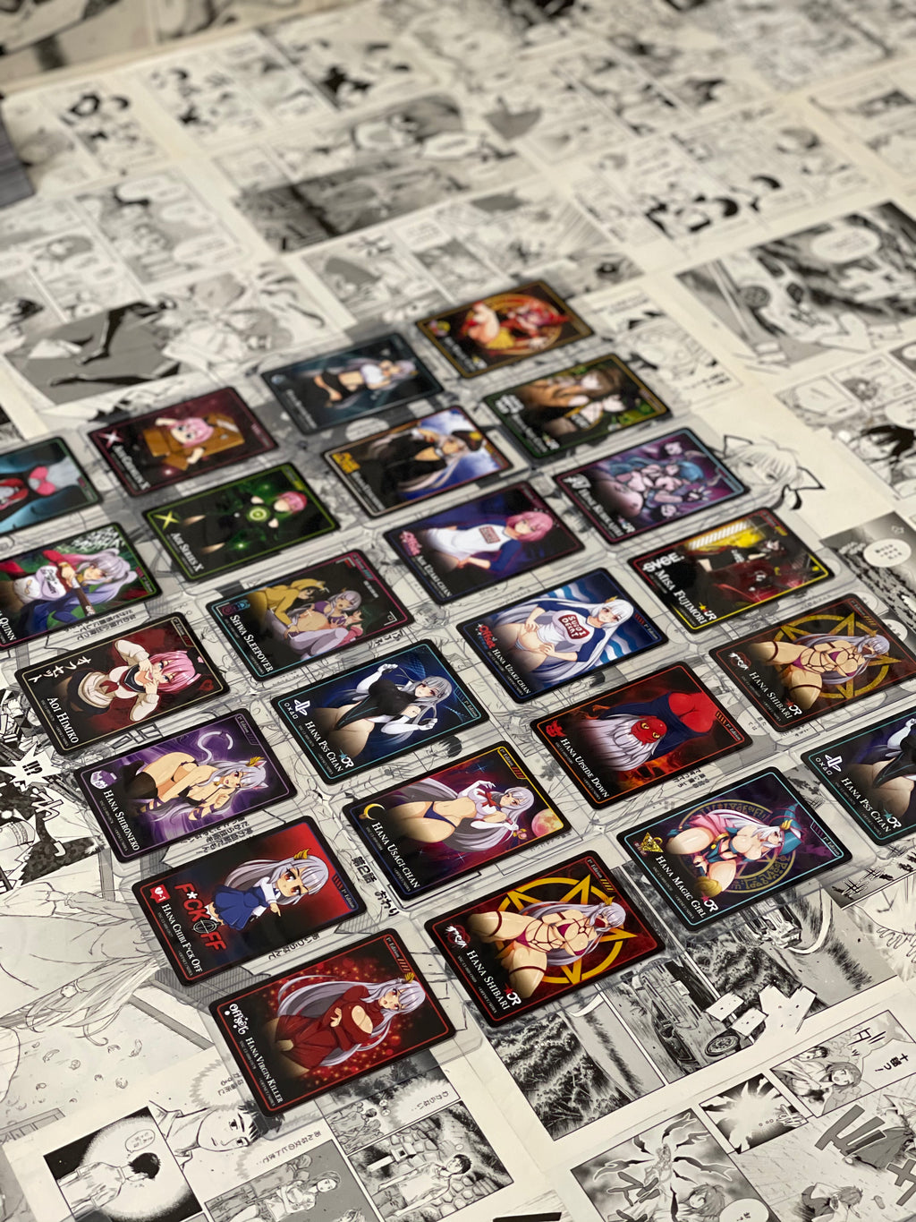 [SHWA] Trading cards