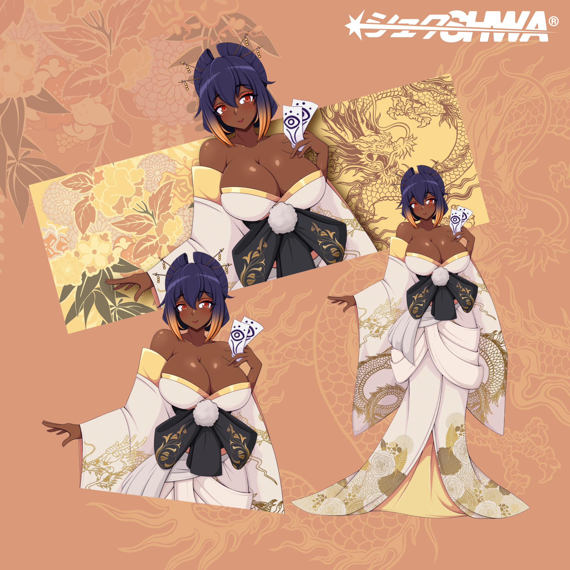 [SHWA] May Oiran Sticker