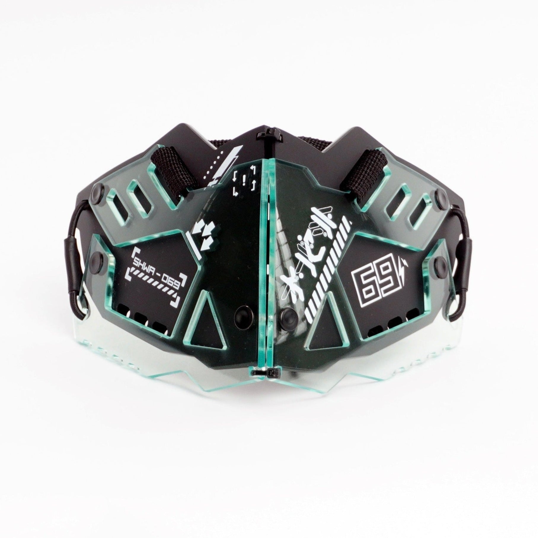 [SHWA] SW-01 Techwear Style QOZE Collab Mask Cover - Mint