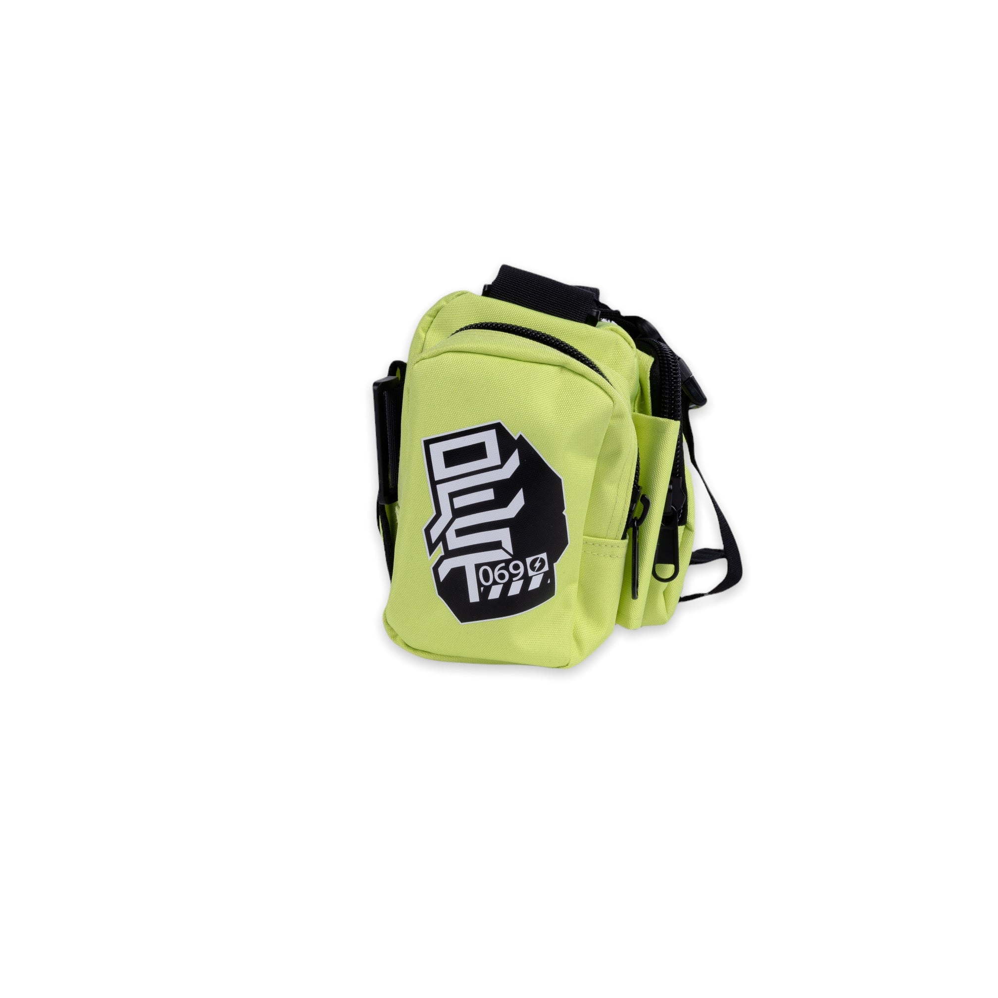 [SHWA] TBG-05 Techwear Style Neon Yellow Mini Duffle Bag